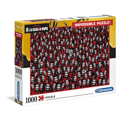 Puzzle Impossível 1000 pçs - La Casa de Papel