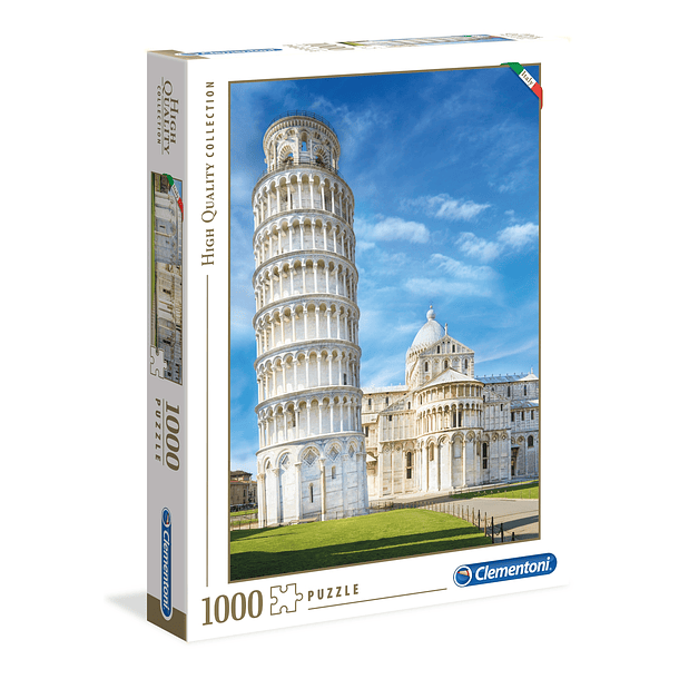Puzzle 1000 pçs - Torre de Pisa 1