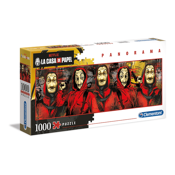 Puzzle Panorama 1000 pçs - La Casa de Papel 1