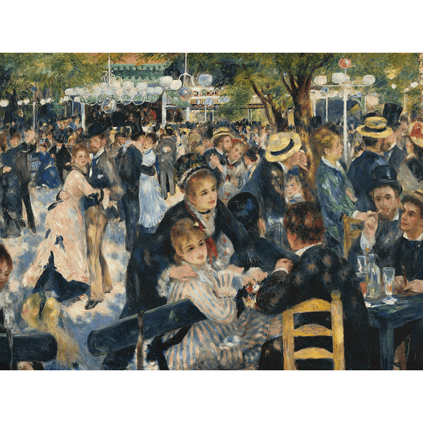 Puzzle 1000 pçs - Renoir - Bal du Moulin de la Galette 2