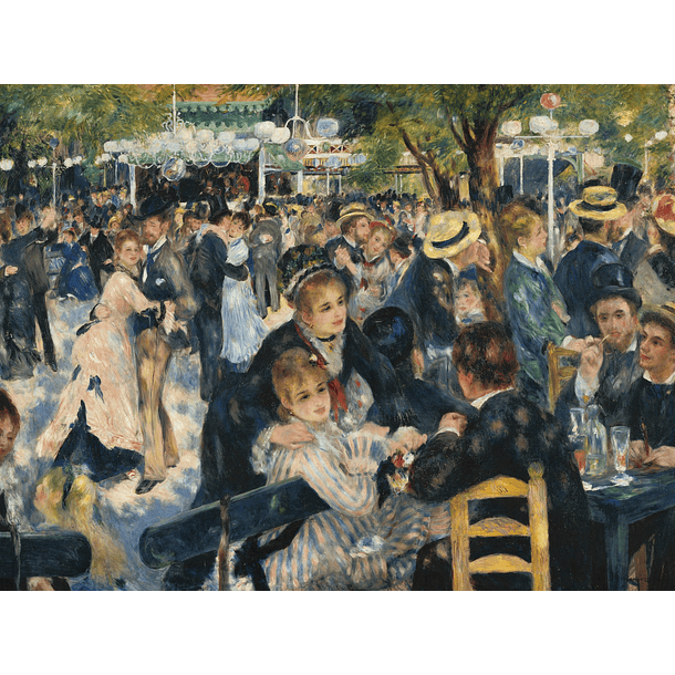 Puzzle Museu 1000 pçs - Renoir - Bal du Moulin de la Galette 2