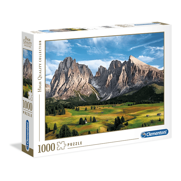 Puzzle 1000 pçs - The Coronation of the Alps 1