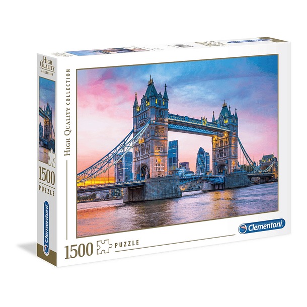 Puzzle 1500 pçs - Tower Bridge Sunset 1