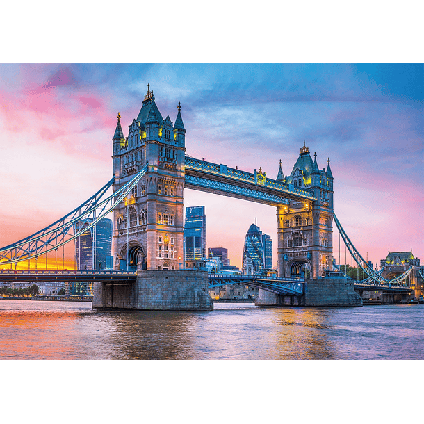Puzzle 1500 pçs - Tower Bridge Sunset 2