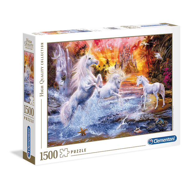 Puzzle 1500 pçs - Wild Unicorns 1