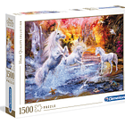 Puzzle 1500 pçs - Wild Unicorns 1