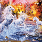 Puzzle 1500 pçs - Wild Unicorns 2