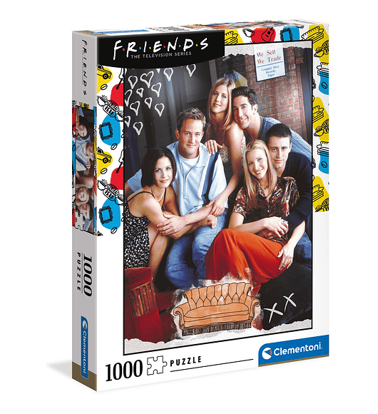 Puzzle 1000 pçs - Friends
