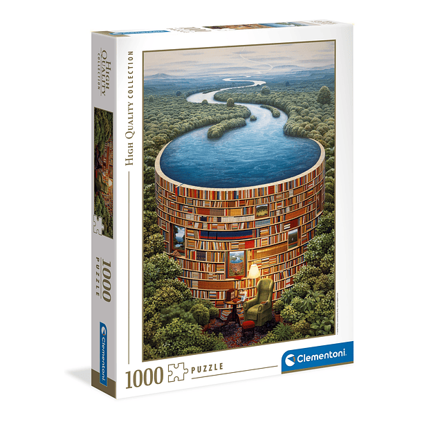 Puzzle 1000 pçs - Bibliodame 1