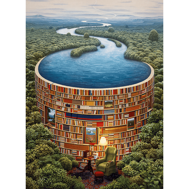 Puzzle 1000 pçs - Bibliodame 2