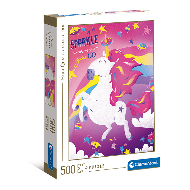 Puzzle 500 pçs - Unicórnio 1