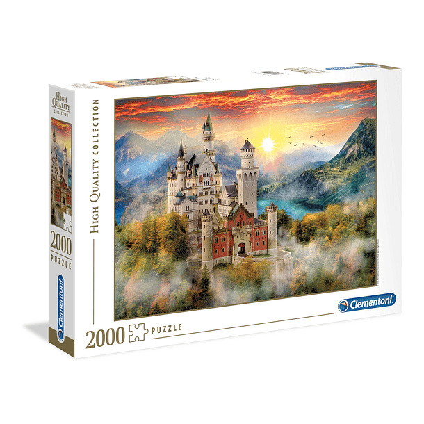 Puzzle 2000 pçs - Neuschwanstein 1