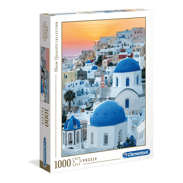 Puzzle 1000 pçs - Santorini 1