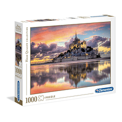 Puzzle 1000 pçs - Le magnifique Mont Saint-Michel