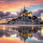 Puzzle 1000 pçs - Le magnifique Mont Saint-Michel 2