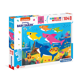 Puzzle Maxi 104 pçs - Baby Shark