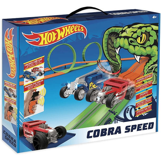 Pista Hot Wheels Cobra Speed 1