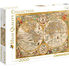Puzzle 2000 pçs - Mapa Antigo 1