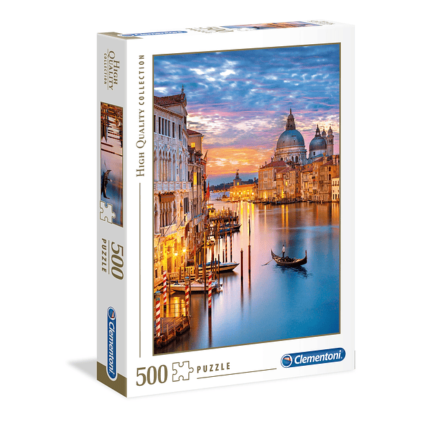 Puzzle 500 pçs - Veneza Iluminada 1