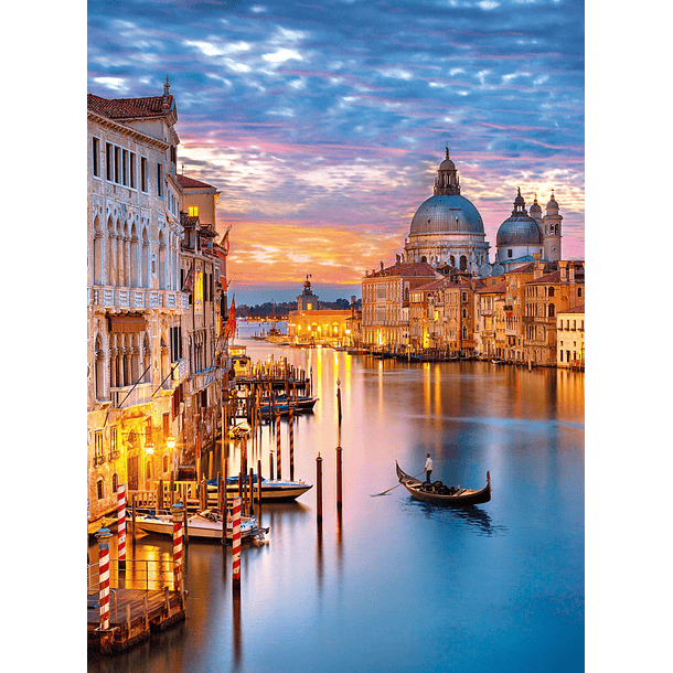 Puzzle 500 pçs - Veneza Iluminada 2