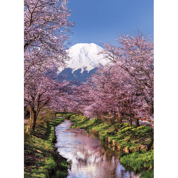 Puzzle 1000 pçs - Montanha Fuji 2