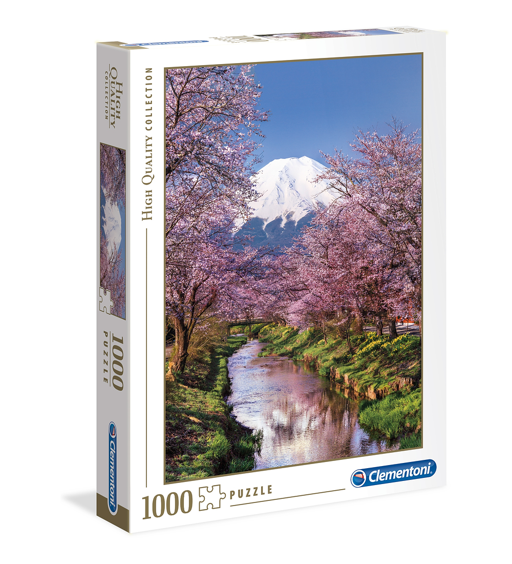 Puzzle 1000 pçs - Montanha Fuji