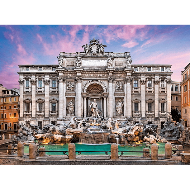 Puzzle 500 pçs - Trevi Fountain 2