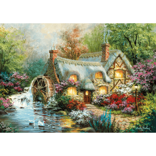 Puzzle 1500 pçs - Country Retreat 2