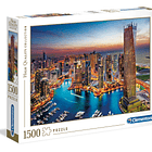 Puzzle 1500 pçs - Dubai Marina 1