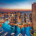 Puzzle 1500 pçs - Dubai Marina 2