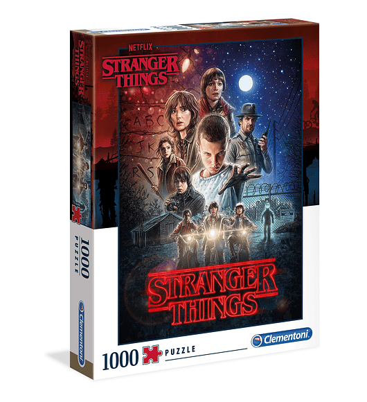 Puzzle 1000 pçs - Stranger Things