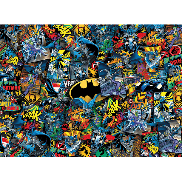 Puzzle Impossível 1000 pçs - Batman 2