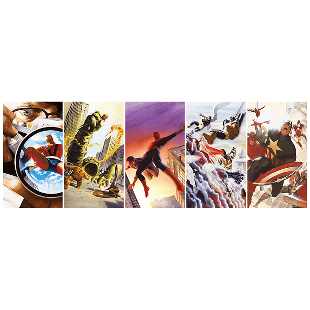 Puzzle Panorama 1000 pçs - Marvel 2