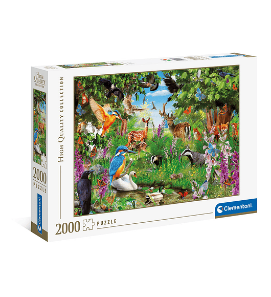 Puzzle 2000 pçs - Fantastic Forest
