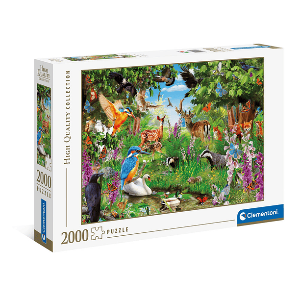 Puzzle 2000 pçs - Fantastic Forest 1