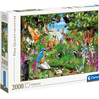 Puzzle 2000 pçs - Fantastic Forest 1
