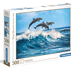 Puzzle 500 pçs - Golfinhos 1