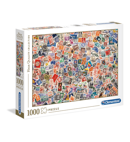 Puzzle 1000 pçs - Stamps