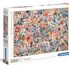 Puzzle 1000 pçs - Stamps 1
