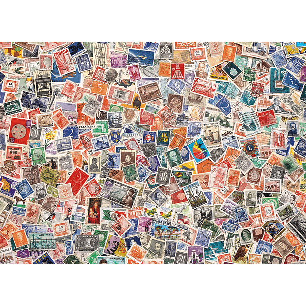 Puzzle 1000 pçs - Stamps 2