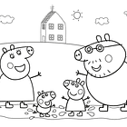 Puzzle Double Face 60 pçs - Peppa Pig 3