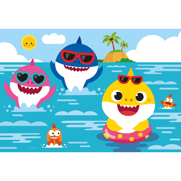 Puzzle Maxi 24 pçs - Baby Shark 2