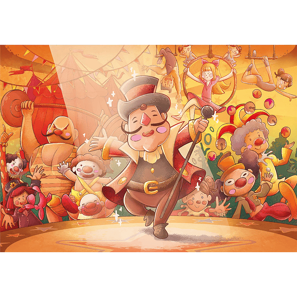 Puzzle 3x48 pçs - The Circus 3