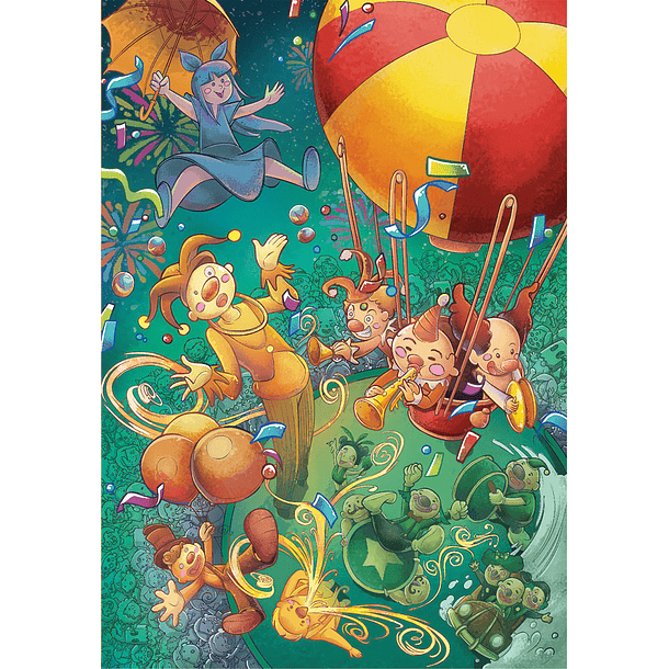 Puzzle 3x48 pçs - The Circus 4