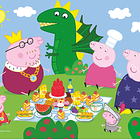 Puzzle 3x48 pçs - Peppa Pig 2