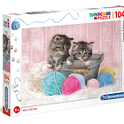 Puzzle 104 pçs - Sweet Kittens 1