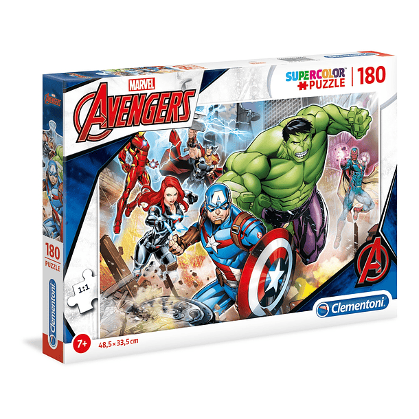 Puzzle 180 pçs - Marvel Avengers 