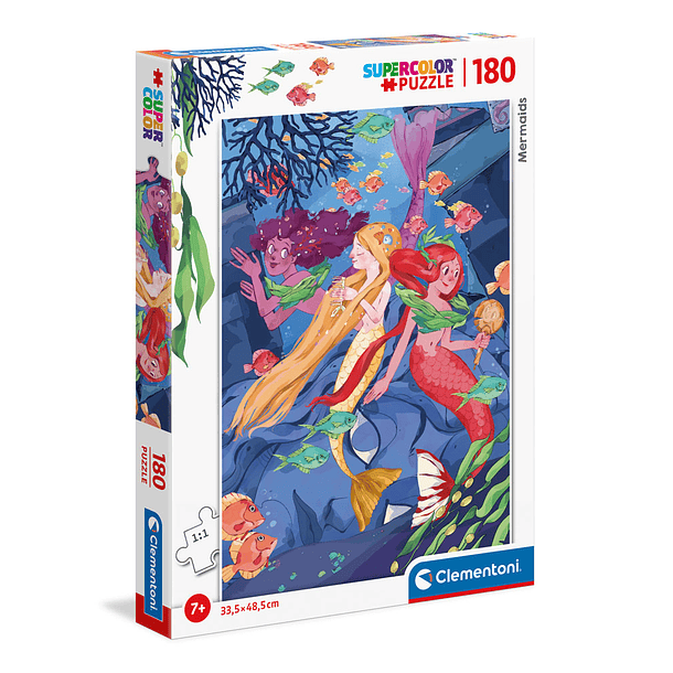 Puzzle 180 pçs - Mermaids 1