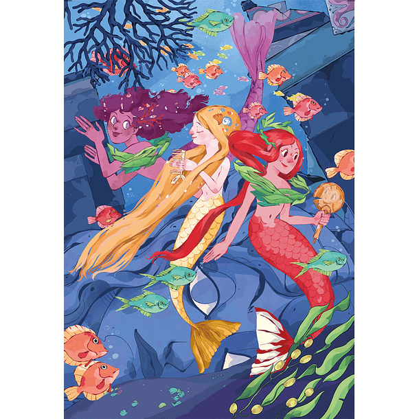 Puzzle 180 pçs - Mermaids 2