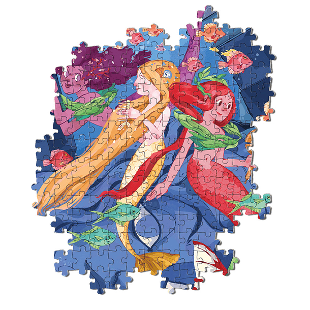 Puzzle 180 pçs - Mermaids 3